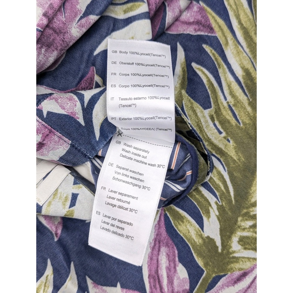 Scotch Soda Shirt Short Match Set Mens LG Top 34 Shorts Floral Vacation Beach - Picture 11 of 12